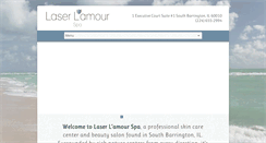 Desktop Screenshot of laserlamourspa.com